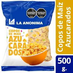 Copos de Maíz Azucarados Bolsa La Anónima x 500 g.