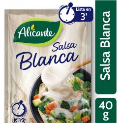 Polvo para preparar Salsa Blanca Alicante x 40 g.