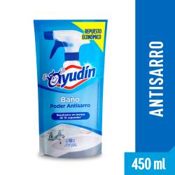 Limpiador Líquido Baño Limpieza Activa  Ayudín x 450 cc.