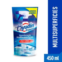 Limpiador desinfectante Multisuperficies Expert  Ayudín x 450 cc.