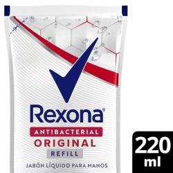 Jabón Líquido Manos Antibacterial Original Rexona x 220 cc.