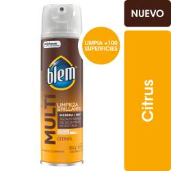 Limpiador Multisuperficies y Electrónicos Blem Citrus Aerosol 360 cc