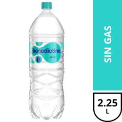 Agua sin Gas Benedictino x 2,25 Lt.