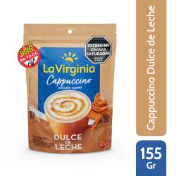 Café Instantáneo Cappuccino Dulce de Leche Dp La Virginia x 155 g.