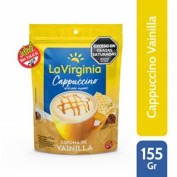 Café Instantáneo Cappuccino Espuma de Vainilla Dp La Virginia x 155 g.