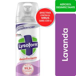 Desinfectante de Ambientes y Elimina Olores Lysoform Lavanda en Aerosol 285 cc