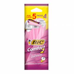 Maquina Afeitar Descartable Confort Women Bic x 5 Un.