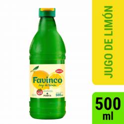 Jugo de Limón Favinco x 500 cc.