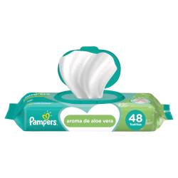 Pampers Toallitas Húmedas con Aloe Vera 48u