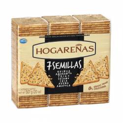 Galletitas Salvado 7 Semillas Hogareñas x 567 g.
