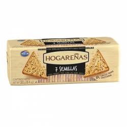 Galletitas con Semillas 7 Semillas Hogareñas x 189 g.