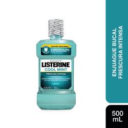 Enjuague Bucal Cool Mint Intenso Listerine x 500 cc.