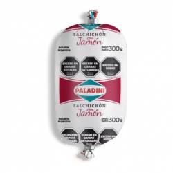 Salchichón Con Jamón Familiar Paladini x 300 g.