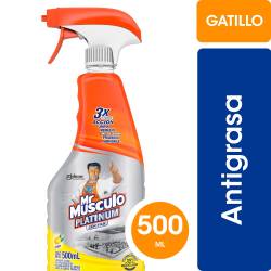 Limpiador de Cocina Mr. Músculo Líquido Extra Power Limón Gatillo 500 cc