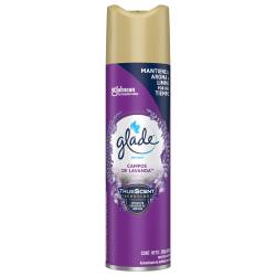 Aromatizante Ambiente Aerosol Campos de Lavanda Glade x 360 cc.