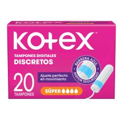 Tampones Kotex Super x20