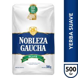 Yerba Mate con Palo Suave Nobleza Gaucha x 500 g.