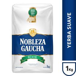 Yerba Mate con Palo Suave Nobleza Gaucha x 1 Kg.