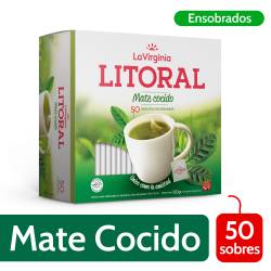 Yerba Mate en Saquitos Litoral x 50 Un.