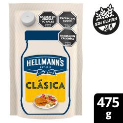 Mayonesa Clasica Doy Pack Hellmanns x 475 g.