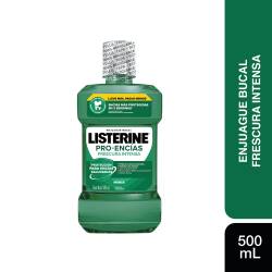 Enjuague Bucal Pro-Encías Frescura Intensa Listerine x 500 cc.