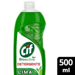 Detergente  CIF  Bioactive Lima Botella 500 ml