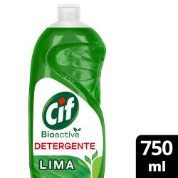 Detergente Liquido Bioactive Lima Cif x 750 cc.