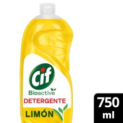 Detergente  CIF  Bioactive Limón Botella 750 ml
