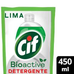Detergente  CIF  Bioactive Lima Doypack 450 ml