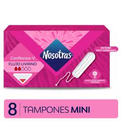 Tampones Mini Nosotras x 8 Un.