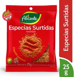 Especias Surtidas Naturalidad Intac Alicante x 25 g.
