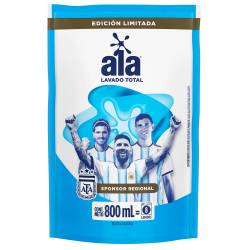 Jabón Líquido  ALA  Matic Máxima Blancura 800 ml