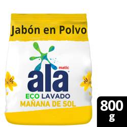 Jabon Polvo Ecolavado Be Mañana Sol Ala x 800 g.