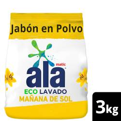 Jabon Polvo Ecolavado Be Mañana Sol Ala x 3 Kg.