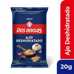 Ajo en Polvo Deshidratado Dos Anclas x 20 g.