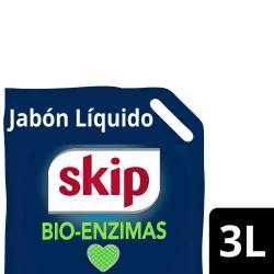 Jabón Liquido  SKIP  Bio-Enzimas Doypack 3 l