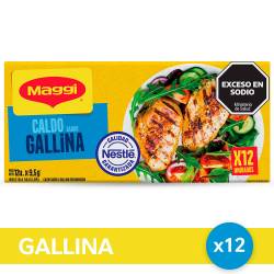 Caldo de Gallina MAGGI x 12u.