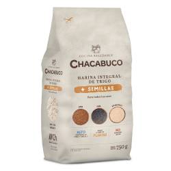Harina Integral + Semillas Chacabuco x 750 g.
