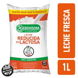Leche Reducida en Lactosa Sachet La Serenisima x 1 Lt.