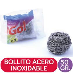 Esponja de Acero Inoxidable Go La Gauchita x 50 g.