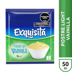 Postre en Polvo Vainilla Light Exquisita x 80 g.