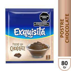 Postre en Polvo Chocolate Exquisita x 80 g.