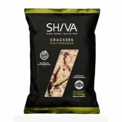 Crackers Mediterraneas sin Tacc Shiva x 100 g.