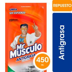 Limpiador de Cocina Mr Musculo Antigrasa Repuesto 450 cc