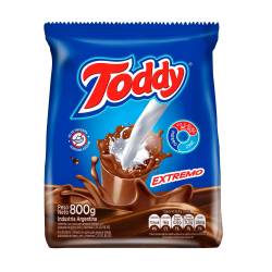 Alimento en Polvo a Base de Cacao Extra Toddy x 800 g.