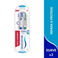 Cepillo Dental Repara y Protege 2X1 Sensodyne x 2 Un.
