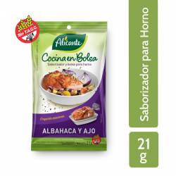 Saborizador + Bolsa Albahaca y Ajo Alicante x 30 g.