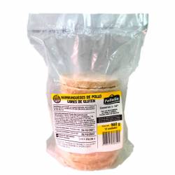 Hamburguesas de Pollo Congeladas Pollolin 12 Un. x 960 g.