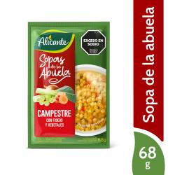 Sopa Clara Campestre Alicante x 68 g.