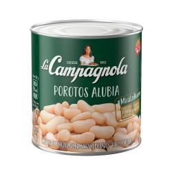Porotos Alubia al Natural La Campagnola x 300 g.